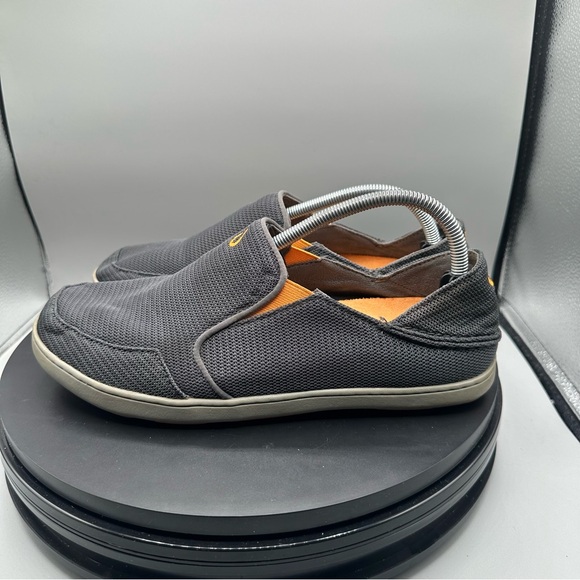 Olukai Nohea Mesh Slip-on Shoes Men Size 10 Dark Shadow - Picture 5 of 10